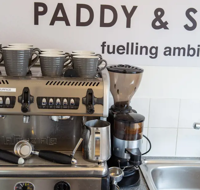The Hotel Folk Training Centre, Coffee training section