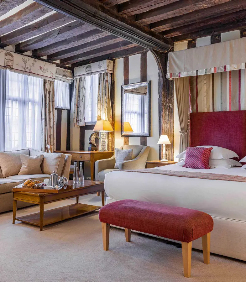 The Swan at Lavenham, stunning bedrooms