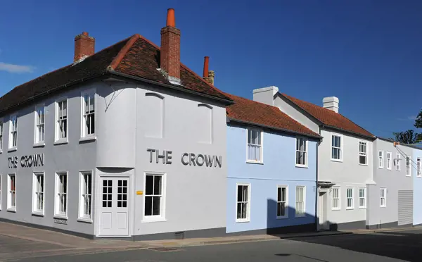 The Crown at Woodbridge external